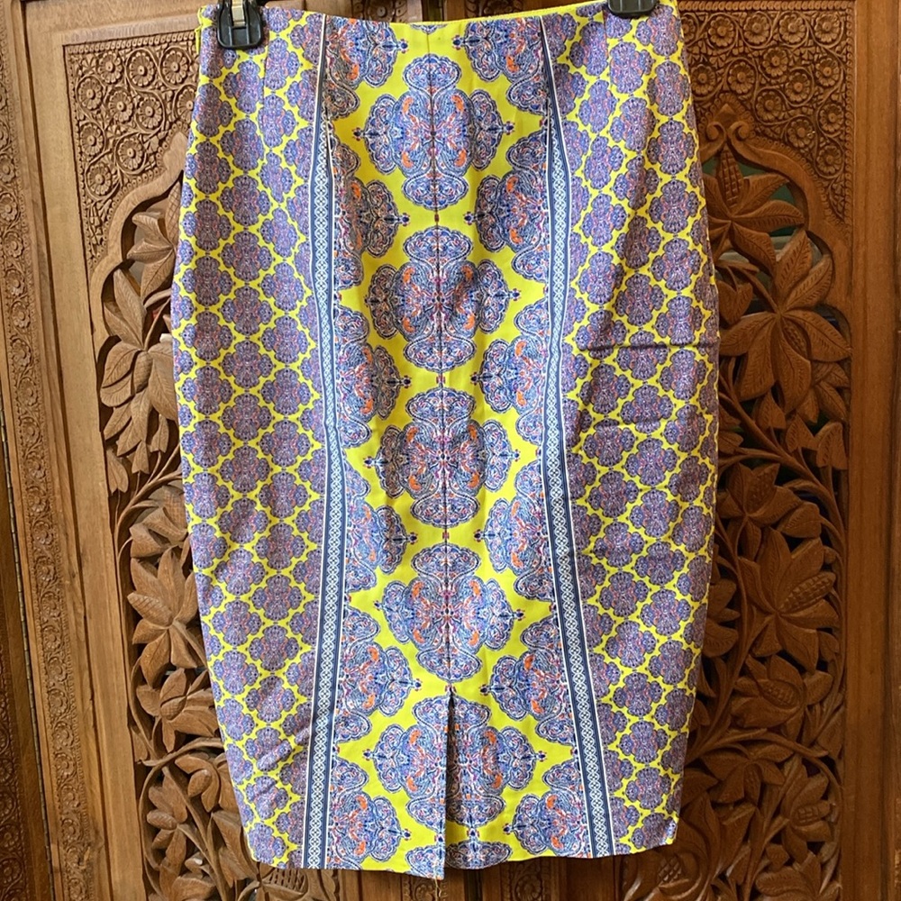NWT - The Limited - Multicolor Pencil Skirt - Picture 3 of 9